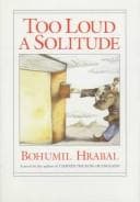 Cover of Too Loud a Solitude