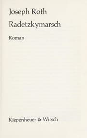 Cover of The Radetzky March