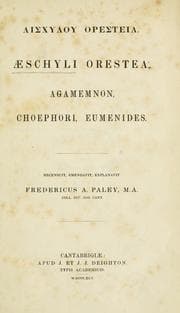Cover of Oresteia