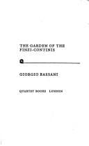 Cover of The Garden of the Finzi-Continis