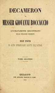 Cover of The Decameron