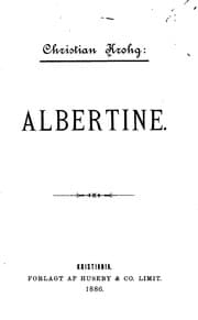 Cover of Albertine