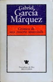 Cover of Chronicle of a Death Foretold