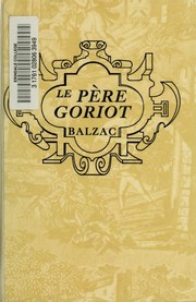 Cover of Pere Goriot