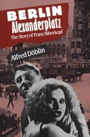 Cover of Berlin Alexanderplatz