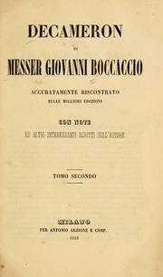 Cover of The Decameron