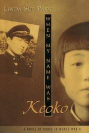 Cover of When My Name Was Keoko