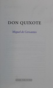 Cover of Don Quixote