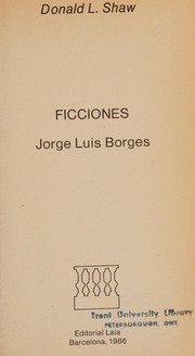 Cover of Ficciones